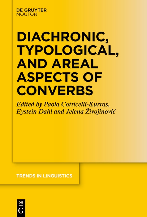 Front cover_Diachronic, Typological, and Areal Aspects of Converbs