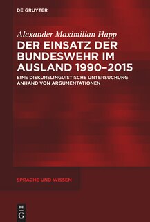 Couverture_Der Einsatz der Bundeswehr im Ausland 1990–2015