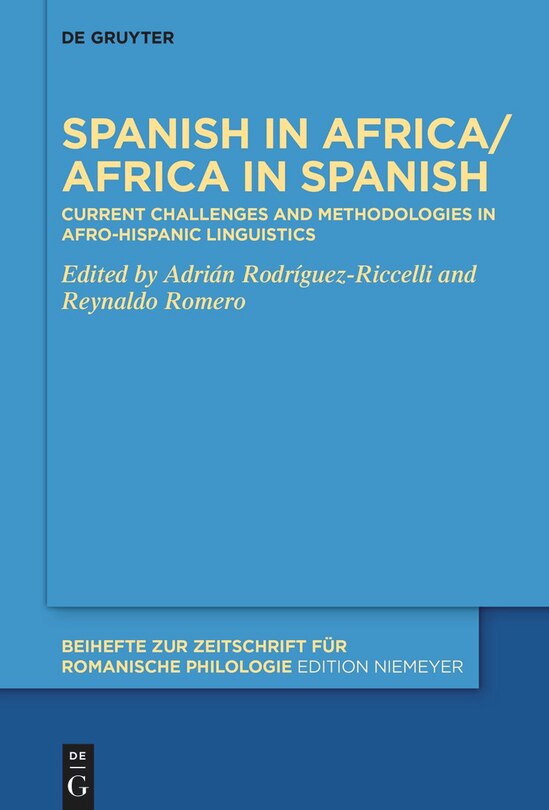 Front cover_Spanish in Africa/Africa in Spanish