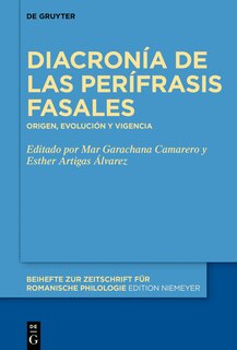 Front cover_Diacronía de las perífrasis fasales