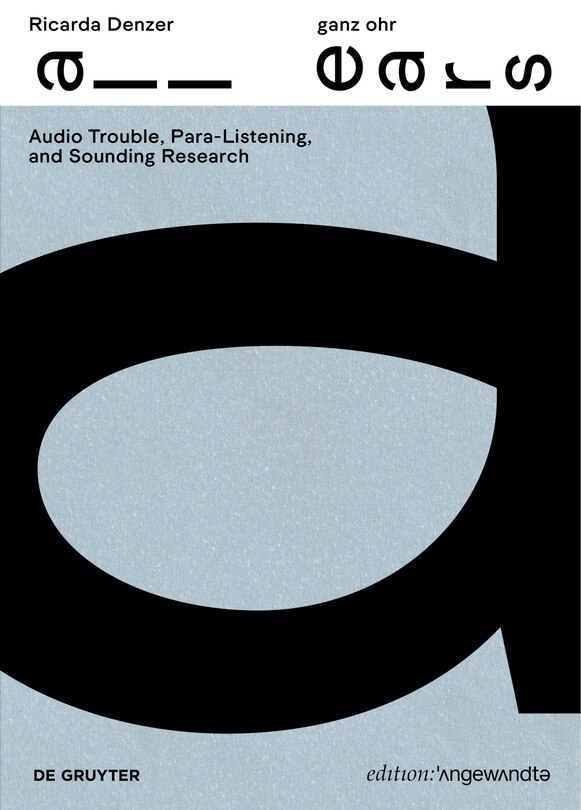 Front cover_Ricarda Denzer – ganz ohr / all ears