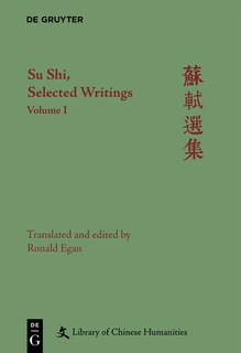 Couverture_Su Shi, Selected Writings