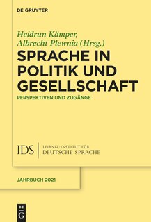 Front cover_Sprache in Politik und Gesellschaft