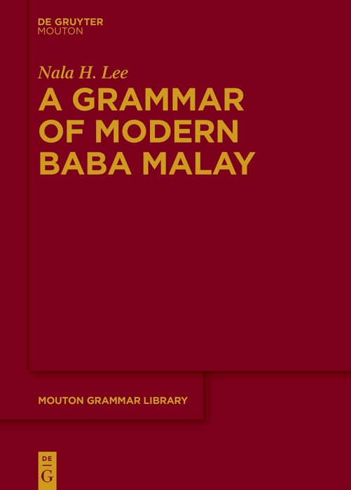 Front cover_A Grammar of Modern Baba Malay