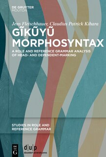 Front cover_Gĩkũyũ Morphosyntax