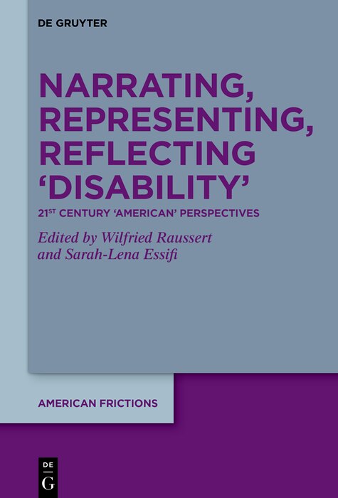 Couverture_Narrating, Framing, Reflecting ‘Disability’