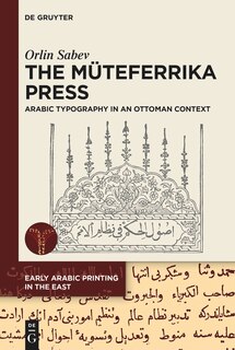 Front cover_The Müteferrika Press
