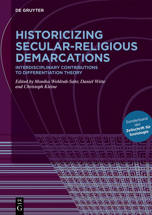 Couverture_Historicizing Secular-Religious Demarcations