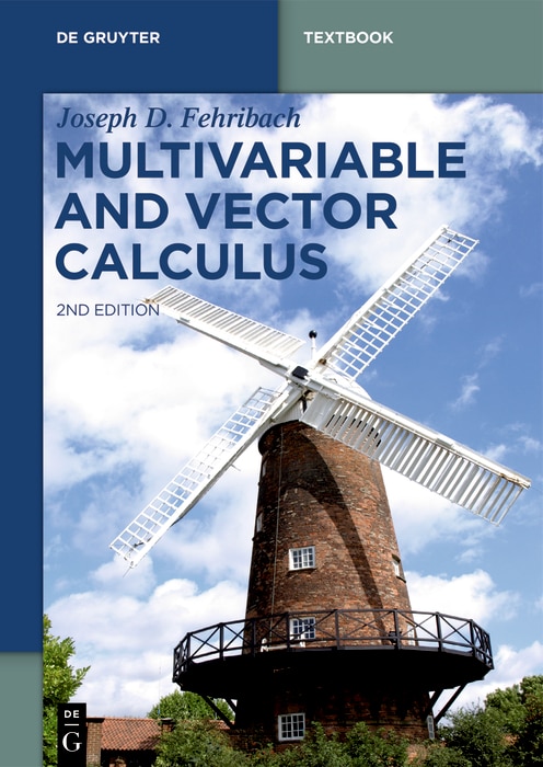 Front cover_Multivariable and Vector Calculus