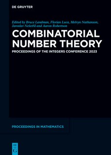 Front cover_Combinatorial Number Theory