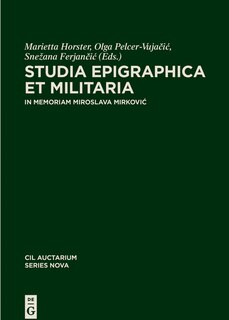 Couverture_Studia epigraphica et militaria