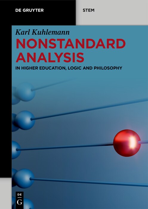Couverture_Nonstandard Analysis