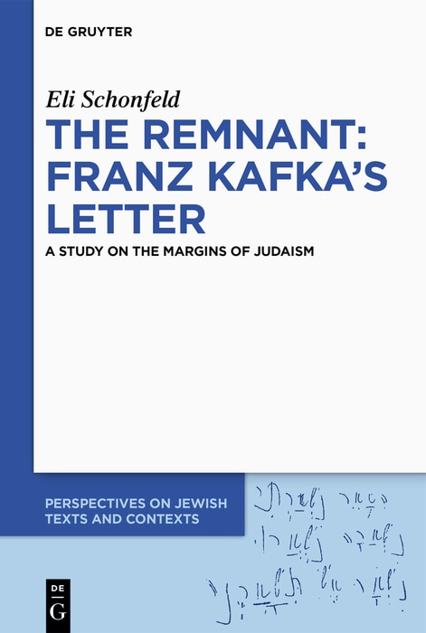Front cover_The Remnant: Franz Kafka’s Letter