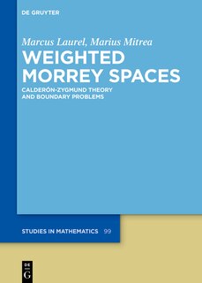 Front cover_Weighted Morrey Spaces