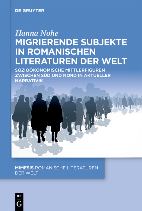 Front cover_Migrierende Subjekte in romanischen Literaturen der Welt