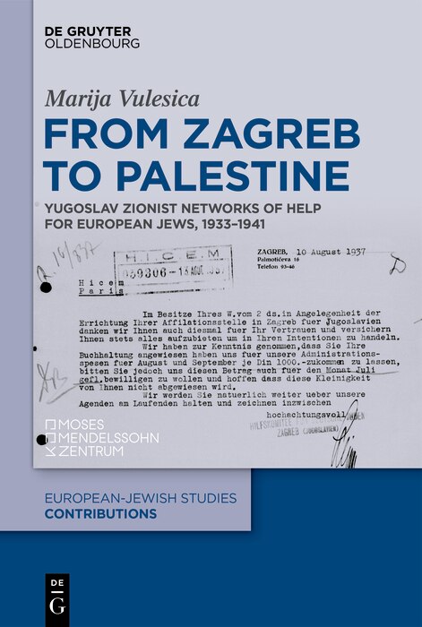 Front cover_From Zagreb to Palestine