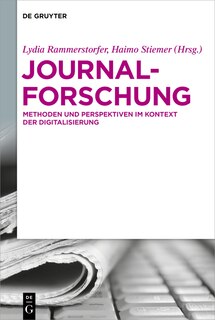 Front cover_Journalforschung