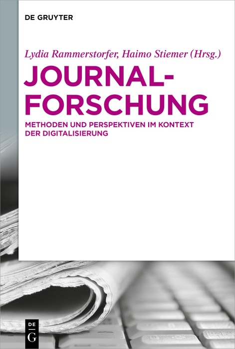 Front cover_Journalforschung