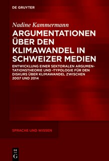 Couverture_Argumentationen über den Klimawandel in Schweizer Medien