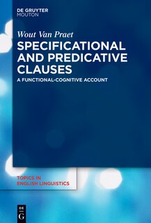 Couverture_Specificational and Predicative Clauses