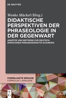 Front cover_Didaktische Perspektiven der Phraseologie in der Gegenwart