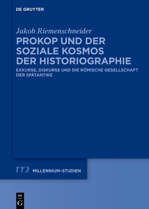 Couverture_Prokop und der soziale Kosmos der Historiographie