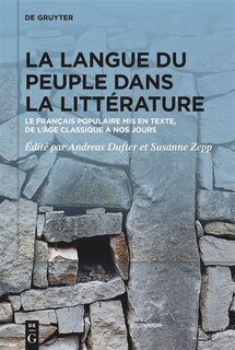 Couverture_La langue du peuple dans la littérature