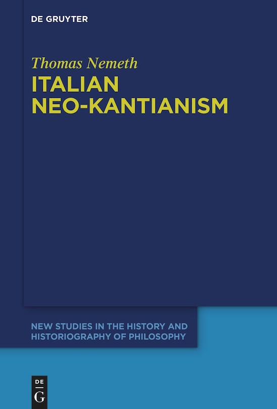 Couverture_Italian Neo-Kantianism