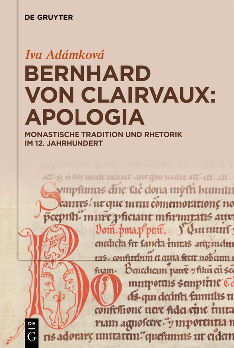 Front cover_Bernhard von Clairvaux: Apologia