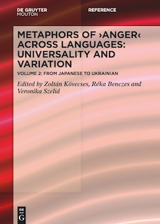 Front cover_Metaphors of ANGER across Languages: Universality and Variation