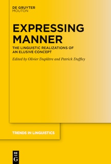 Couverture_Expressing Manner