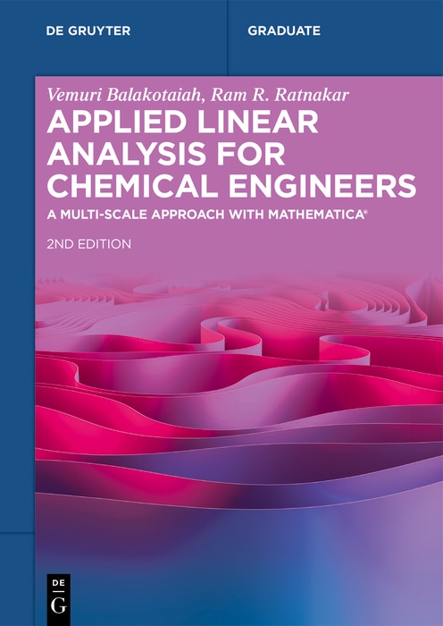 Couverture_Applied Linear Analysis for Chemical Engineers