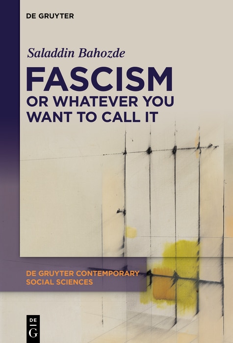 Front cover_Fascism or Whatever You Want to Call It