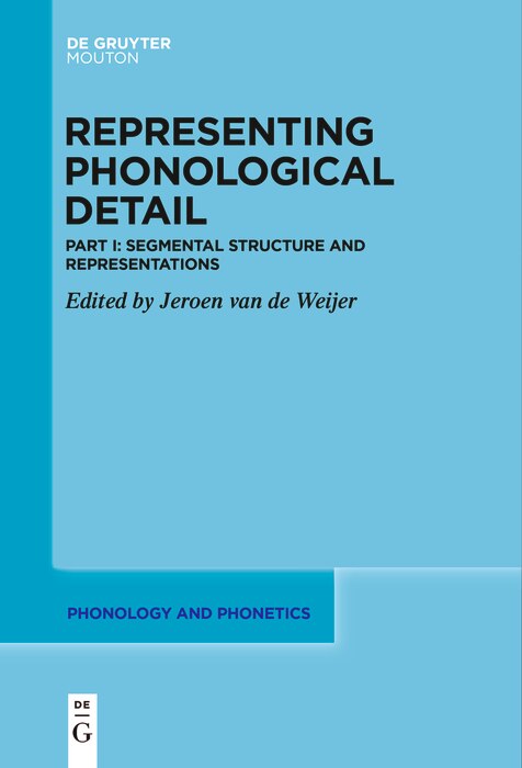 Front cover_Segmental Structure and Representations