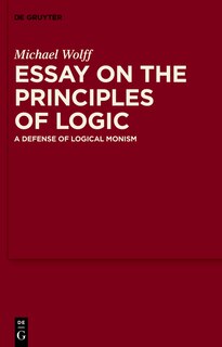 Front cover_Essay on the Principles of Logic