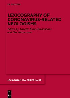 Couverture_Lexicography of Coronavirus-related Neologisms