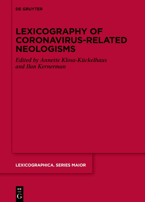 Couverture_Lexicography of Coronavirus-related Neologisms