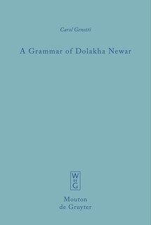 Front cover_A Grammar of Dolakha Newar