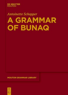 Front cover_A Grammar of Bunaq