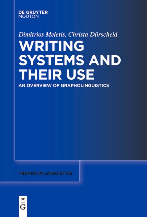 Couverture_Writing Systems and Their Use