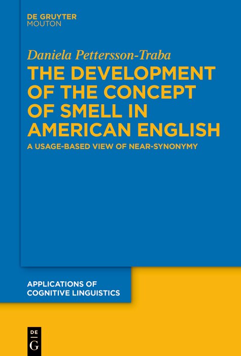 Couverture_The Development of the Concept of SMELL in American English