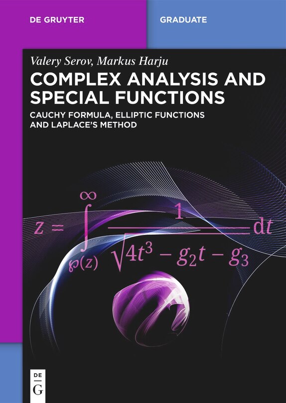 Front cover_Complex Analysis and Special Functions