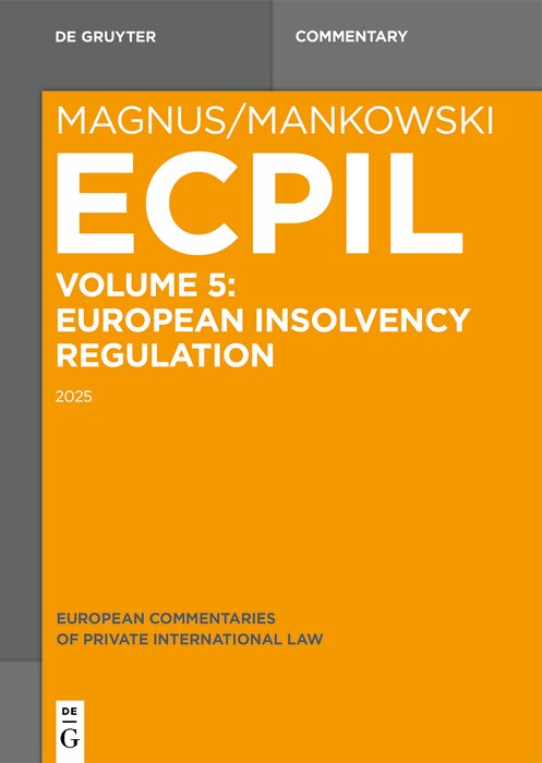 Couverture_European Insolvency Regulation 2015