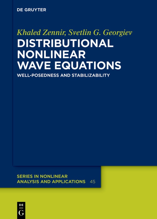Front cover_Distributional Nonlinear Wave Equations