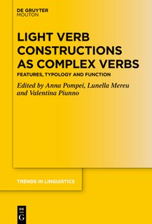 Couverture_Light Verb Constructions as Complex Verbs