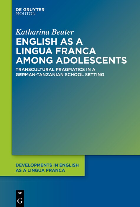 Front cover_English as a Lingua Franca among Adolescents