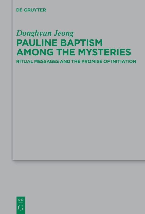 Front cover_Pauline Baptism among the Mysteries