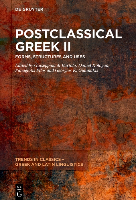 Couverture_Postclassical Greek II