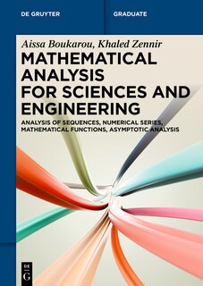 Front cover_Mathematical Analysis for Sciences and Engineering
