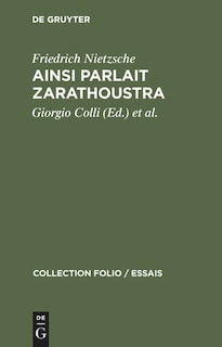 Couverture_Ainsi parlait Zarathoustra
